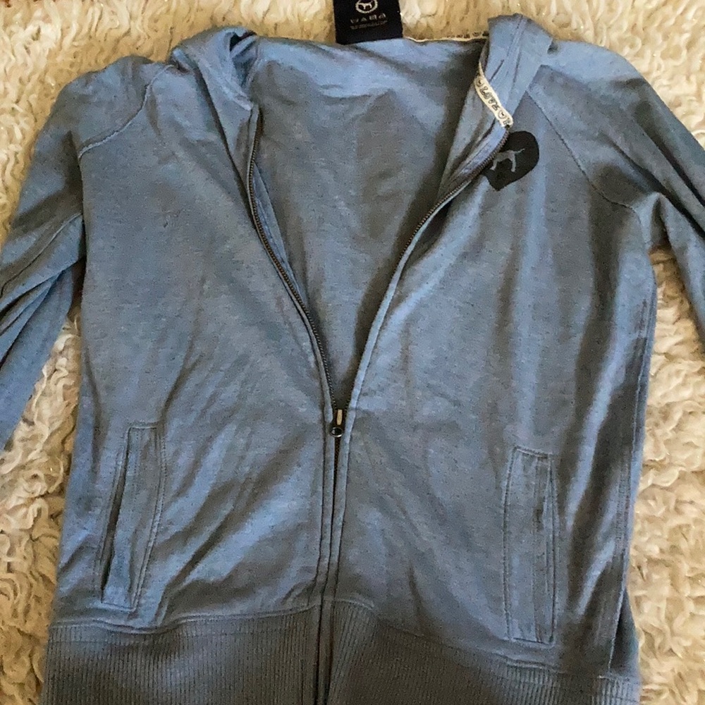 Pink Amazing Light Zip-Up Hoodie